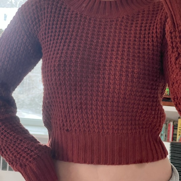 Lulu's Women's Rust Sweater - Picture 3 of 3